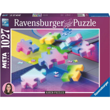 Ravensburger Gradient Cascade 1000 Piece Puzzle for Adults - 17498 - Chaque piece est une technologie unique en clics souples signifie que les pi