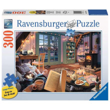 Ravensburger Cozy Retreat 300 Τεμαχίων Πάζλ για Ενήλικες - 17472 - Κάθε Τεμάχιο Μοναδικό