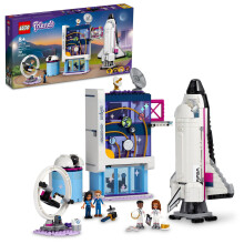 LEGO Friends Olivias Space Academy Shuttle Raket 41713 NASA Space Shuttle speelgoed voor kinderen Fantasiespel Space Academy met astronaut Minifigure