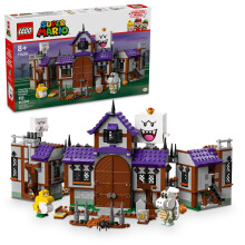LEGO Super Mario La casa stregata di Re Boo - Giocattolo da costruzione per bambini dagli 8 anni in su - Giocattolo di Mario con 4 minifigure - R