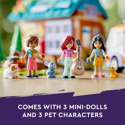 LEGO LEGO Friends Κινητό Μικρό Σπίτι 41735, Σετ με Κούκλες για Κατασκήνωση 2