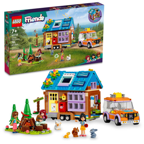 LEGO LEGO Friends Κινητό Μικρό Σπίτι 41735, Σετ με Κούκλες για Κατασκήνωση