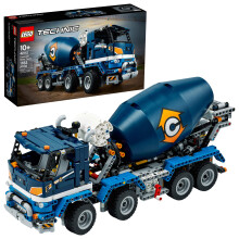 Kit di costruzione LEGO Technic Autobetoniera 42112. I bambini adoreranno dare vita al cantiere con questo fantastico set di modelli di autobeton