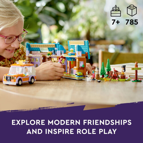 LEGO LEGO Friends Κινητό Μικρό Σπίτι 41735, Σετ με Κούκλες για Κατασκήνωση 1
