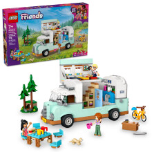 LEGO Friends Vriendschap Camper Van Avontuur Speelgoedbouwset - Fantasiespelset voor kinderen, meisjes en jongens vanaf 7 jaar - Cadeau-idee voor ver