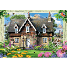 Ravensburger Country Cottage 1000 Bitars Pussel för Vuxna | Unika, Bitar | Antiglansyta | FSC Certifierad