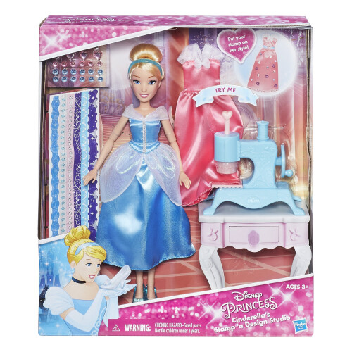 Disney Disney Princess Στούντιο Σφραγίδων και Σχεδίων της Σταχτοπούτας 1