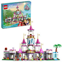 LEGO Disney Princess Ultimate Adventure Castello giocattolo da costruire 43205 I bambini possono costruire un castello Disney giocattolo Idea reg