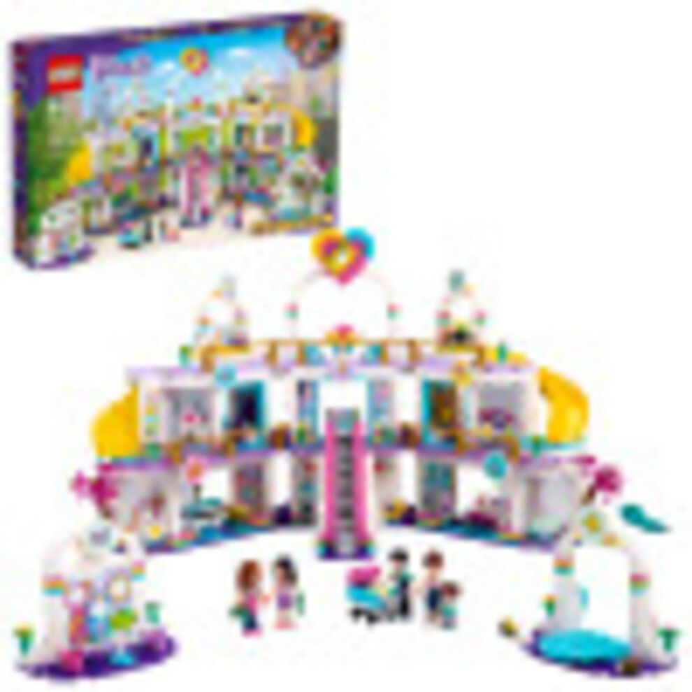 Lego Friends Heartlake City Shopping Mall 41450 Building Kit; Includes Friends Mini-Dolls To Spark Imaginative Play; Portable Elements Make This A Gre