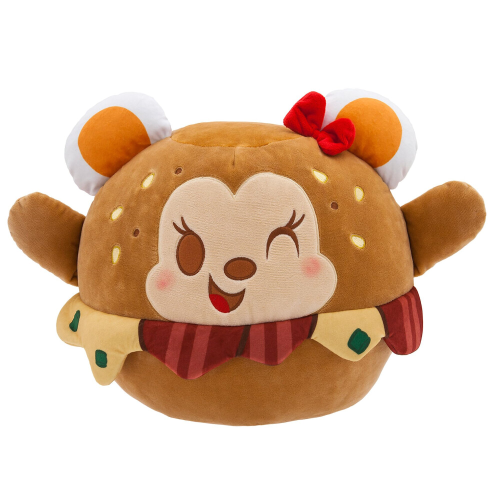 Disney Store Official Munchlings Plush: 17-Inch Minnie Mouse As Everything Bagel Sandwich - Classic Couplings Collection Ultra-Soft & Huggable Toy Fo
