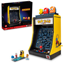 Kit di costruzione LEGO Icons PAC-Man Arcade Costruisci una replica di un classico videogioco Idea regalo nostalgica per gli appassionati di vide