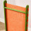 (Orange Triangle) Cat Scratcher Felt – Durable Felt Vertical & L-Shaped Horizontal Scratching Post, Wall-Mounted 7
