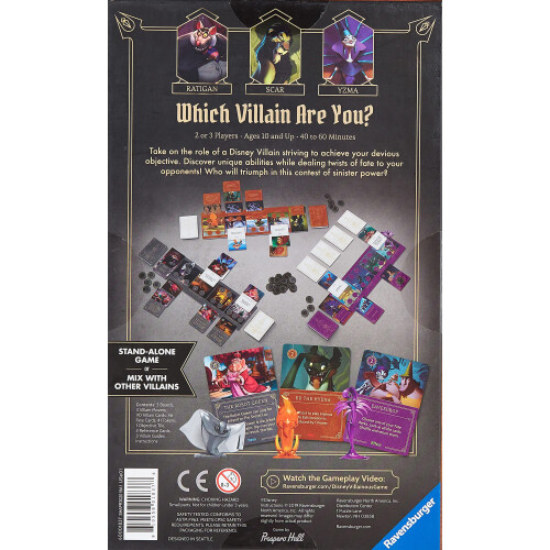 Ravensburger Ravensburger Disney Villainous: Evil Comes Prepared - Επιτραπέζιο Παιχνίδι Στρατηγικής 10+ 1
