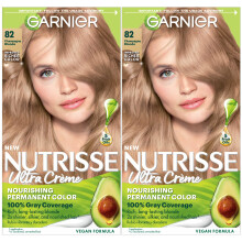 Garnier Haarkleur Nutrisse Voedende Creme 82 Champagneblond (Champagne Fizz) Permanente haarverf 2 stuks (verpakking kan vari?en)