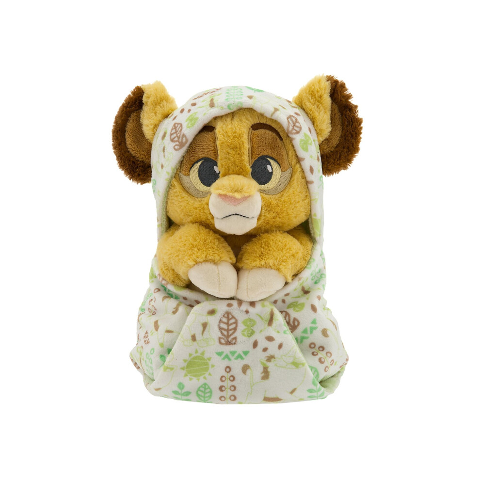 Disney Store Official Babies Collection: Simba Plush In Swaddle With Detailed Plush Features - Official Soft Toy - Stuffed Animals For Babies - Perfec