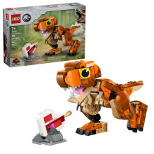 LEGO Jurassic World Little Eatie T Rex speelgoed - dinosaurusbouwspeelgoed voor kinderen, jongens en meisjes vanaf 7 jaar - cadeau-idee voor verjaard
