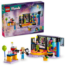 LEGO Friends Karaoke-Musik-Party-Set, Rollenspiel-Spielzeug fr Kinder, Mdchen und Jungen ab 6 Jahren, die gerne singen. Enthlt die Mini-Puppenfigu
