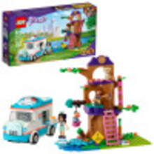 LEGO Friends Dierenkliniek Ambulance 41445 Bouwset; Verzamelspeelgoed met ambulancekonijn en kittenspeelgoed Dierenartsset voor kinderen en minipoppe