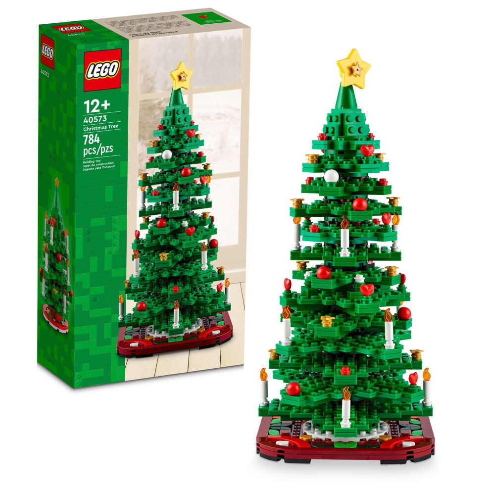 LEGO Christmas Tree - Building Toys for Kids  Boys & Girls  Ages 12+ - Mini Christmas Tree Decorations for Tabletop & Home - Gifts for Boys & Girls -