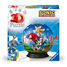 Ravensburger 3D puzzle Sonic The Hedgehog s loptickou pre dospelých a deti - 11592 - Skvelý darcek na narodeniny alebo špeciálnu príležitost