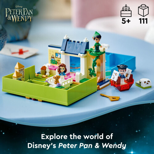 LEGO LEGO Disney Περιπέτεια με τον Πίτερ Παν & τη Γουέντι 43220, Φορητό Σετ Παιχνιδιού 1