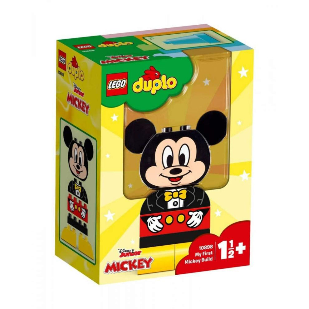 Lego Duplo Disney Juniors My First Mickey Build 10898 Building Bricks (9 Pieces)-image