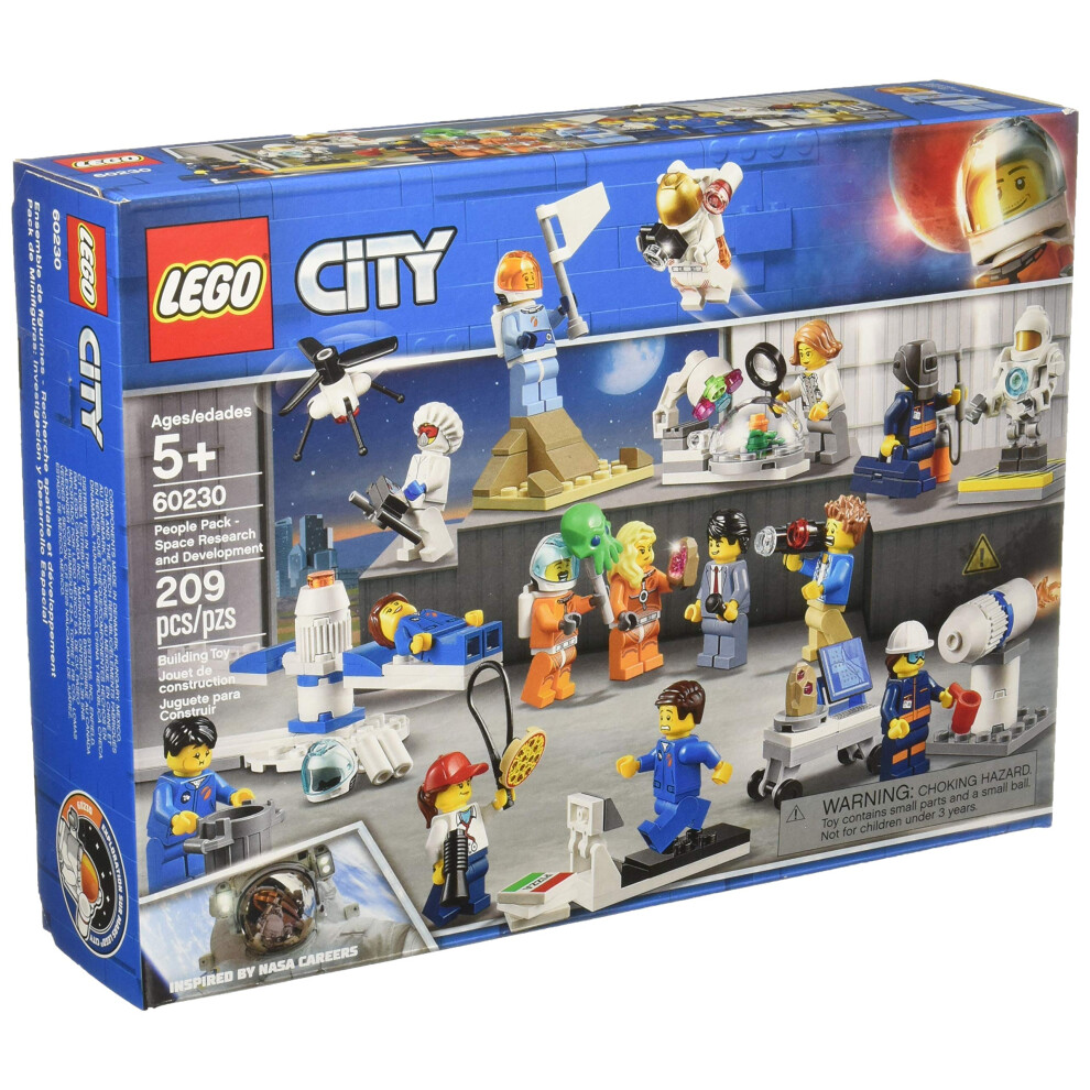 Lego City Space Port People Pack - Space Research And Development 60230 Building Kit (209 Piece)