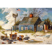 Buffalo Games - Charles Wysocki - Peddler's Hope Chest - Legpuzzel van 300 stukjes voor gezinnen Uitdagende puzzel, perfect voor game-avonden