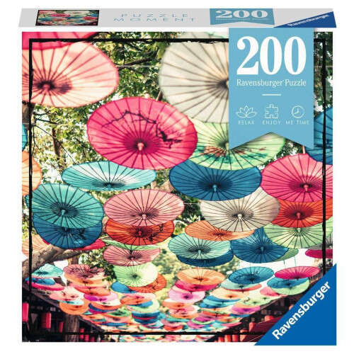 Ravensburger Ravensburger Puzzle Moment: Ομπρέλες - 200 Τεμάχια Παζλ για Παιδιά & Ενήλικες