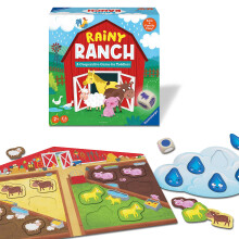 Ravensburger Rainy Ranch - Juego Cooperativo para Niños Pequeños | Desarrollo de Habilidades | Flexibilidad