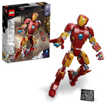 LEGO Marvel Iron Man figuur 76206 bouwbaar speelgoed om te verzamelen, kinderkamer-displaymodel van Avengers: Age of Ultron Infinity Saga-set