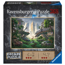Ravensburger Escape: Desolated City 368-dielna skladacka pre dospel ch - 17279 - z itok z nikovej miestnosti vo forme puzzle 27 x 20