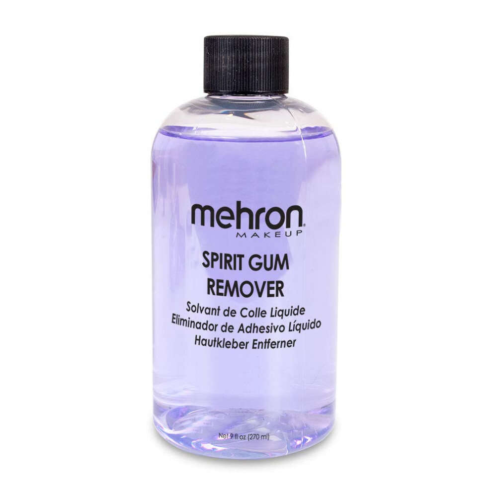 Mehron Makeup Spirit Gum Remover  SFX Makeup Remover  Spirit Gum Adhesive Remover 9 fl oz (266 ml)