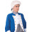Rubie's Forum Novelties 74544 Perruque Coloniale Deluxe, Taille Unique, Blanche 1