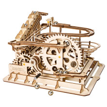 ROKR 3D Houten Puzzels Marble Run Set - Mechanische modelbouwset voor volwassenen DIY achtbaan speelgoedcadeaus voor volwassenen (Marble Parkour)