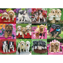 Ravensburger Puppy Pals puzzel van 500 stukjes voor volwassenen - 12000196 - handgemaakt gereedschap gemaakt in Duitsland, elk stukje past perfect in