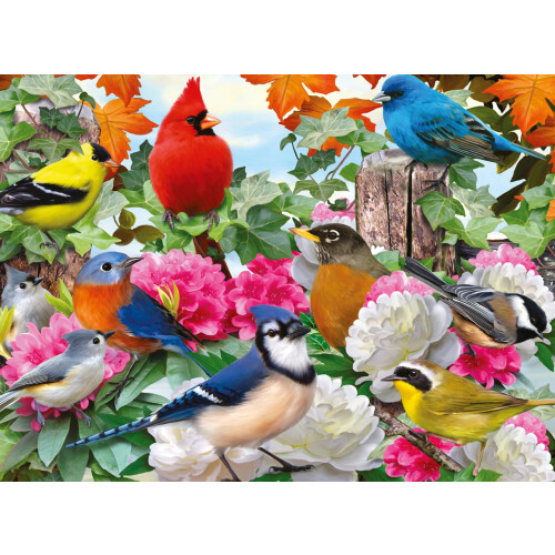Ravensburger Ravensburger Παζλ Κήπου με Πουλιά 500 Τεμαχίων για Ενήλικες - 12000147