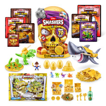 Smashers Dino Island Gold Treasure Hunt (Grigio) di ZURU - Giocattolo a tema caccia al tesoro, giocattolo interattivo, giocattolo da collezione p