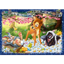 Ravensburger Disney Collector's Edition Bambi 1000-delige puzzel voor volwassenen - 12000313 - Handgemaakt gereedschap Made in Germany Elk stuk past