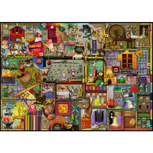 Ravensburger Ravensburger Το Craft Cupboard Παζλ 1000 Κομματιών για Ενήλικες - 12000301