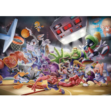 Ravensburger Warner Bros Space Jam Final Dunk 1000 Piece Jigsaw Puzzle fr vuxna - 12000406 - Handgjorda verktyg tillverkade i Tyskland varje bit