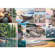 Ravensburger West Coast Tranquility Puzzle da 1000 pezzi per adulti - 12000631 - Lavorazione artigianale realizzata in Germania. Ogni pezzo si in