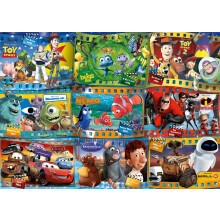 Ravensburger Disney-Pixar Movies puzzel van 1000 stukjes voor volwassenen - 12000298 - handgemaakt gereedschap Made in Germany Elk stukje past perfec