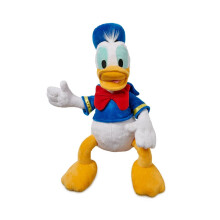 Oficjalny sklep Disneya Kaczor Donald Srednia miekka zabawka dla dzieci Przytulna postac z puszysta faktura i haftowanymi detalami Pluszowa odpowiedn