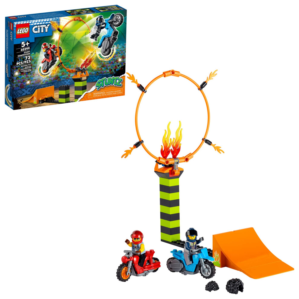Lego City Stunt Competition 60299 Building Kit (73 Pieces)