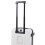 Living And Home (White) 20 Inch Front Opening Suitcase with TSA Lock and USB Charging Port 5