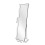 Living And Home 40x150cm Modern Slim Frame Free Standing Full Length Mirror, Black 6