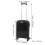 Living And Home (Black) Hardside Carry-on Suitcase with Spinner Wheels 6