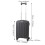 Living And Home (Black) Hardside Carry-on Suitcase with Spinner Wheels 6