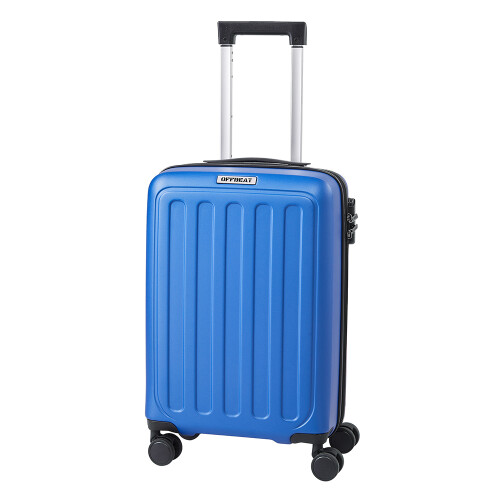 Living And Home (Blue) Hardside Carry-on Suitcase with Spinner Wheels
